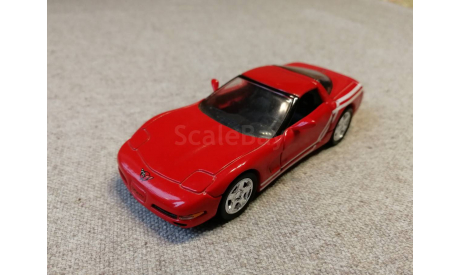 Chevrolet Corvette coupe 1987 (Road Champs) 1/43, масштабная модель, scale43