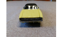 Dodge Charger R/T 1968 yellow (Franklin mint), масштабная модель, 1:43, 1/43