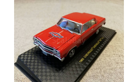 Chevrolet Chevelle 396 Malibu SS 1965 (Road Champs) 1/43, масштабная модель, 1:43