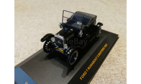 Ford T Runabout 2 seaters 1925г. black (IXO) 1/43, масштабная модель, IXO Road (серии MOC, CLC), scale43