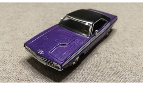 Dodge Challenger R/T  1970г. crazy plum (Matchbox-Barrett Jackson), масштабная модель, 1:43, 1/43