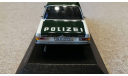 Audi 100 Polizei 1970г. (Minichamps) 1/43, масштабная модель, scale43