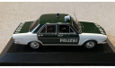 Audi 100 Polizei 1970г. (Minichamps) 1/43, масштабная модель, scale43