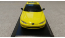 Peugeot 406 Coupe 1996 yellow (Minichamps) 1/43, масштабная модель, scale43