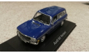 Audi 80 variant 1966-69 dark blue (Minichamps) 1/43, масштабная модель, 1:43