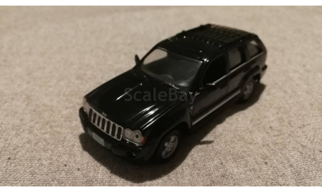 Jeep Grand Cherokee WJ black 1998-2004 (IXO) 1/43, масштабная модель, 1:43, IXO (перуанская журнальная серия)