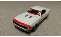 Chevrolet Camaro SS396 white-red 1968 (Matchbox) 1/43, масштабная модель, scale43