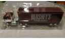 INTERNATIONAL TRANSTAR 1972 HERSHEY’S CHOCOLATE SEMI TRUCK ERTL 1/43, масштабная модель, International Harvester, scale43