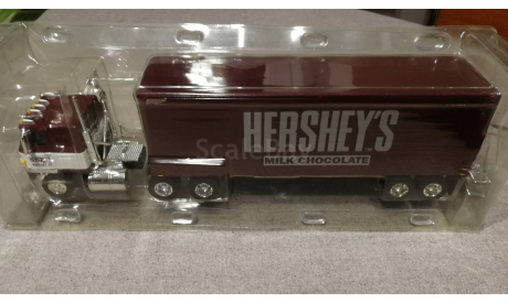 INTERNATIONAL TRANSTAR 1972 HERSHEY’S CHOCOLATE SEMI TRUCK ERTL 1/43, масштабная модель, International Harvester, scale43