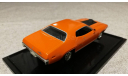 Plymouth GTX 1971г. orange (Hot Wheels), масштабная модель, scale43