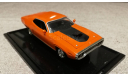 Plymouth GTX 1971г. orange (Hot Wheels), масштабная модель, scale43