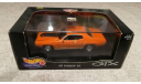 Plymouth GTX 1971г. orange (Hot Wheels), масштабная модель, scale43