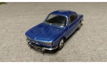 BMW 2000 CS coupe 1967 light blue metallic (Minichamps) 1/43, масштабная модель, scale43