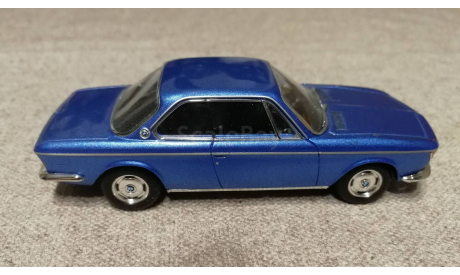BMW 2000 CS coupe 1967 light blue metallic (Minichamps) 1/43, масштабная модель, scale43