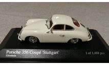 Porsche 356 coupe ’Stuttgart’ 1954 cream (Minichamps) 1/43, масштабная модель, scale43