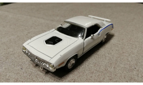 Plymouth Hemi Cuda 1970г. (Road Champs) 1:43, масштабная модель, scale43