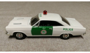 Ford Fairlane 500XL The Miami police department 1966г. (Matchbox), масштабная модель, 1:43, 1/43