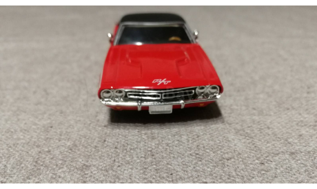 Dodge Challenger R/T 1971 red (Matchbox-Barrett Jackson) 1/43, масштабная модель, 1:43