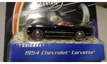 Chevrolet Corvette C1 1954г. black (Matchbox-Barrett Jackson), масштабная модель, 1:43, 1/43