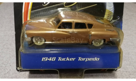 Tucker Torpedo 1948г. gold (Matchbox-Barrett Jackson), масштабная модель, scale43