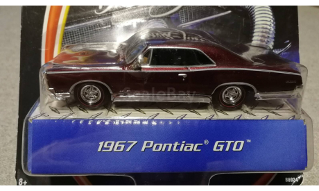 Pontiac GTO 1967г. purple (Matchbox-Barrett Jackson), масштабная модель, scale43