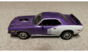 Plymouth Cuda Hemi 1971г. purple (ERTL), масштабная модель, scale43