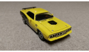 Plymouth Cuda Hemi 1971г. yellow box (ERTL), масштабная модель, scale43