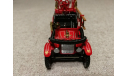 Ford model T 1916г. fire engine  (Matchbox) 1/43, масштабная модель, scale43