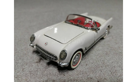 Chevrolet Corvette 1953г. (Franklin Mint) 1/43, масштабная модель, scale43