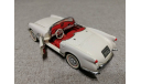 Chevrolet Corvette 1953г. (Franklin Mint) 1/43, масштабная модель, scale43