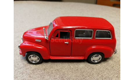 Chevrolet Suburban 1950г. (Kinsmart) 1/36, масштабная модель, 1:35, 1/35