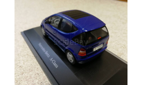 Mercedes-Benz A-Class (A140) blue (Herpa) 1/43, масштабная модель, scale43