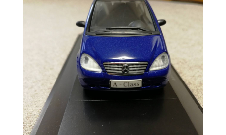 Mercedes-Benz A-Class (A140) blue (Herpa) 1/43, масштабная модель, scale43