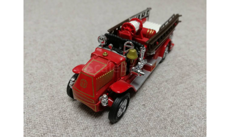 Mack AC 1920г. Fire Engine  (Matchbox) 1/60, масштабная модель, scale0