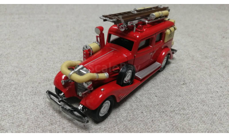 Cadillac Fire Wagon 1933г. (Matchbox) 1/43, масштабная модель, scale43