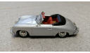 Porsche 356 cabriolet ’Stuttgart’ 1954 silver (Minichamps) 1/43, масштабная модель, 1:43