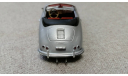 Porsche 356 cabriolet ’Stuttgart’ 1954 silver (Minichamps) 1/43, масштабная модель, 1:43