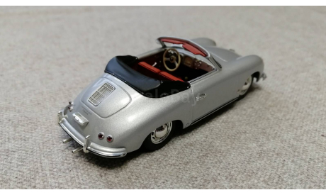 Porsche 356 cabriolet ’Stuttgart’ 1954 silver (Minichamps) 1/43, масштабная модель, 1:43