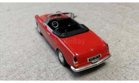 Peugeot 404 Cabriolet 1962 red (Minichamps) 1/43, масштабная модель, 1:43