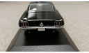 Ford Mustang fastback 2+2 1968 black (Minichamps), масштабная модель, 1:43, 1/43