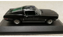 Ford Mustang fastback 2+2 1968 black (Minichamps), масштабная модель, 1:43, 1/43