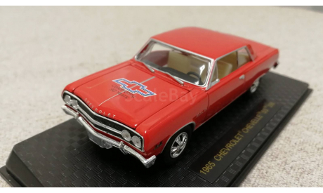 Chevrolet Chevelle Malibu SS 396 1965г. (Road Champs) 1/43, масштабная модель, 1:43