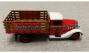Diamond T Budweiser Beer Anheuser-Busch Truck 1933 (Matchbox), масштабная модель, scale43