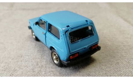 ВАЗ-2121 ’Нива’ (голубая) декабрь 1988 (Тантал/Агат) 1/43 поздняя коробка, масштабная модель, Агат/Моссар/Тантал, scale43