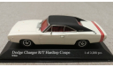 Dodge Charger R/T Hardtop Coupe 1968г. white (Minichamps) 1/43, масштабная модель, scale43