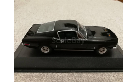 Ford Mustang 1968 raven black (Minichamps) 1/43, масштабная модель, scale43