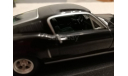 Ford Mustang 1968 raven black (Minichamps) 1/43, масштабная модель, scale43