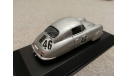 Porsche 356 #46 winner Le Mans 1951 silver (Minichamps) 1/43, масштабная модель, scale43