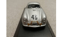 Porsche 356 #46 winner Le Mans 1951 silver (Minichamps) 1/43, масштабная модель, scale43