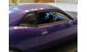 Dodge Challenger SRT8 2008г. crazy plum (Norev), масштабная модель, scale43